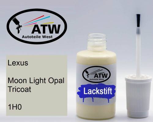 Lexus, Moon Light Opal Tricoat, 1H0: 20ml Lackstift, von ATW Autoteile West.